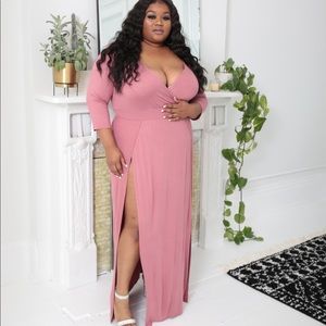 Wrap Maxi Dress